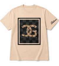 Image 1 of Child of God /Checkerboard  -Tan & Black