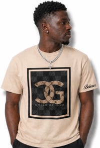Image 2 of Child of God /Checkerboard  -Tan & Black