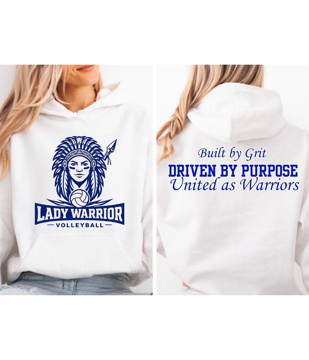 Image of Socorro Warriors Volleyball Hoodie