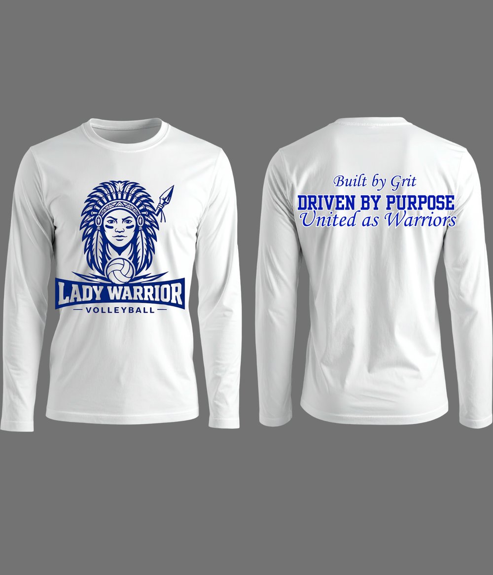 Image of Warriors Volleyball Long Sleeve