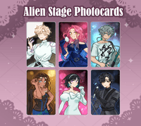Image 1 of HOLO Photocards ✦ Alien Stage