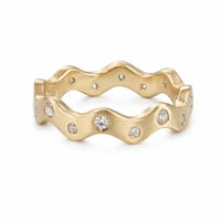 Image 1 of Diamond Wave Eternity Band
