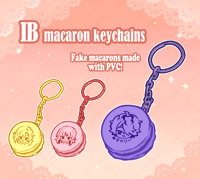 Image 1 of Macaron Keychains ✦ IB