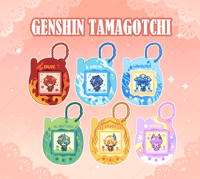 Image 1 of Tamagotchi charms ✦ Genshin Impact