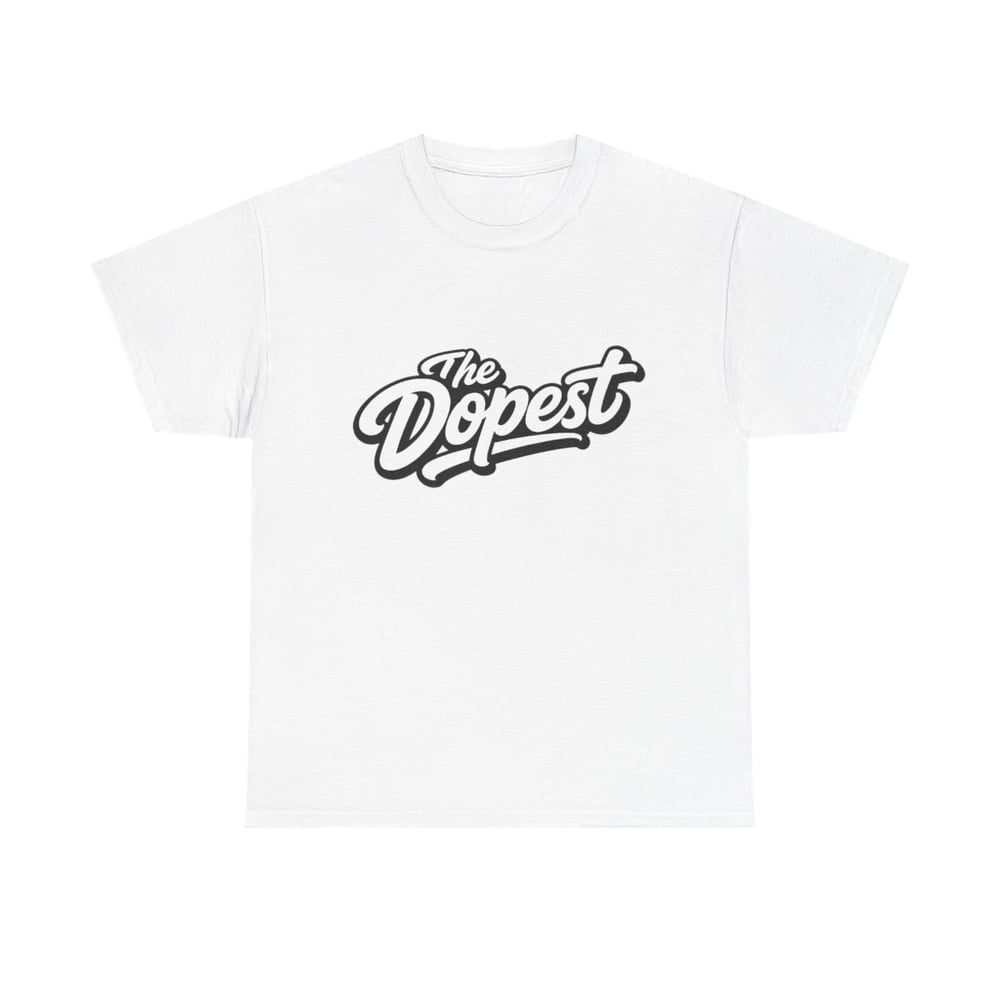 Image of The Dopest Tee — Script Logo Cotton T-Shirt (Envious Stylez Boutique)