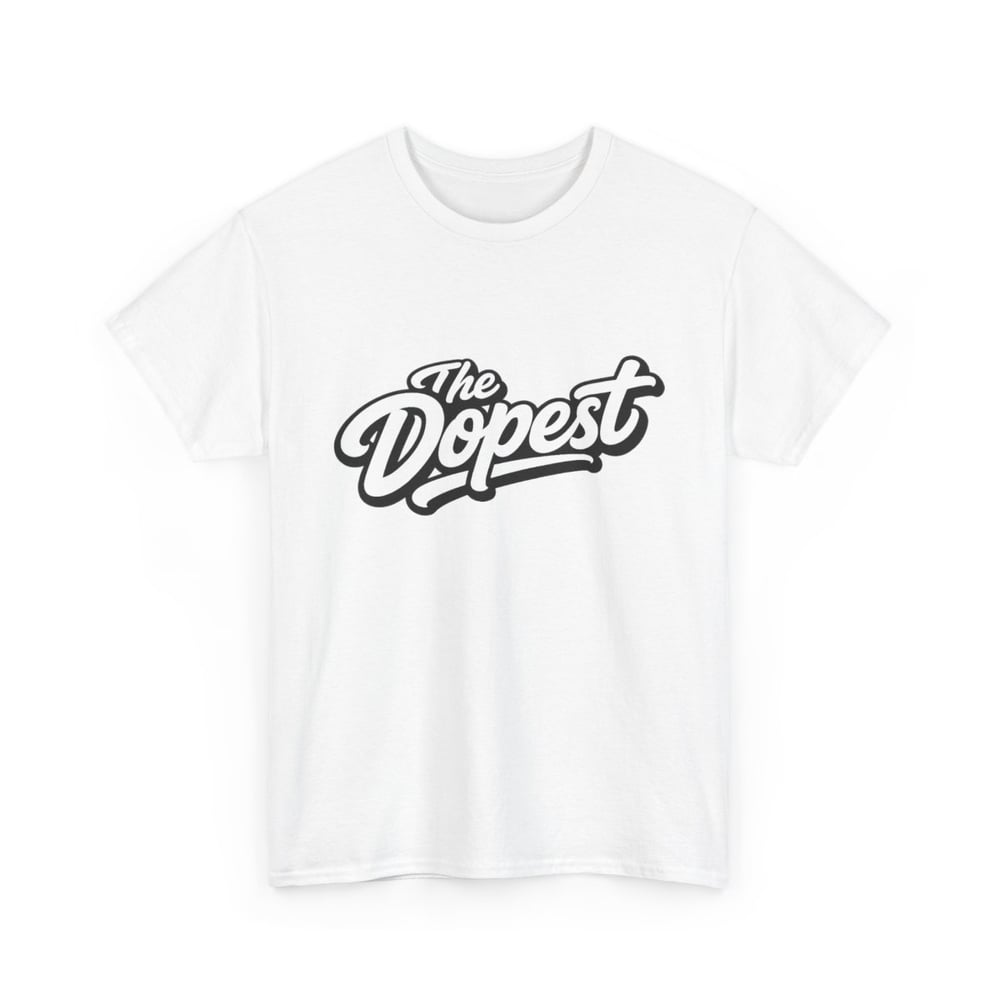 Image of The Dopest Tee — Script Logo Cotton T-Shirt (Envious Stylez Boutique)