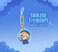 Freminet phonecharm ✦ Genshin Impact