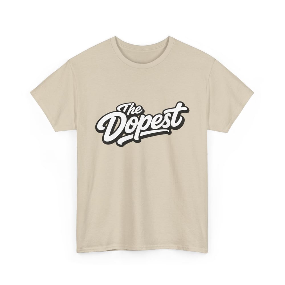 Image of The Dopest Tee — Script Logo Cotton T-Shirt (Envious Stylez Boutique)