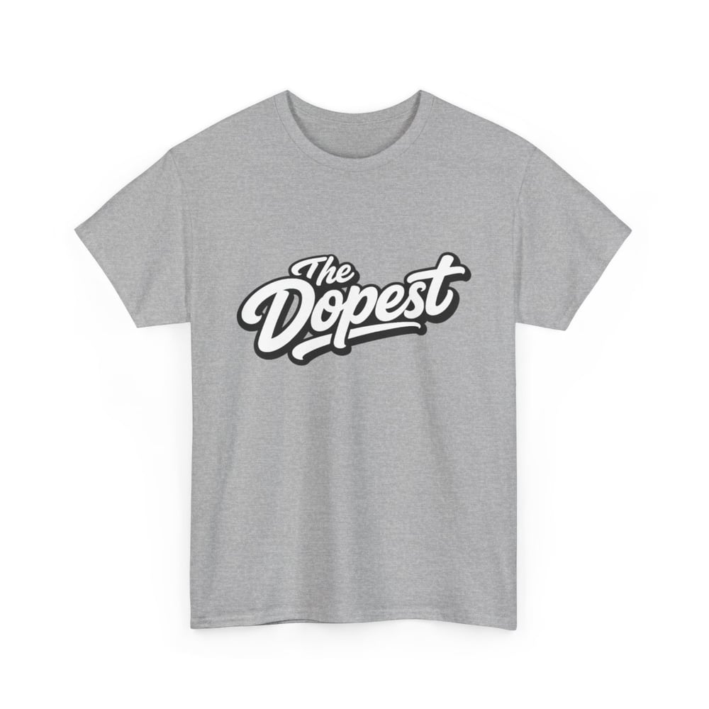 Image of The Dopest Tee — Script Logo Cotton T-Shirt (Envious Stylez Boutique)
