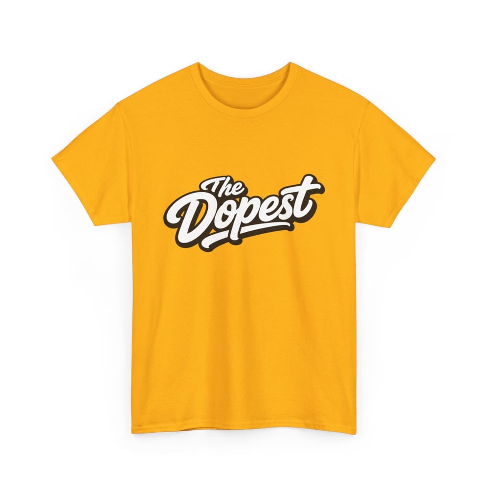 Image of The Dopest Tee — Script Logo Cotton T-Shirt (Envious Stylez Boutique)