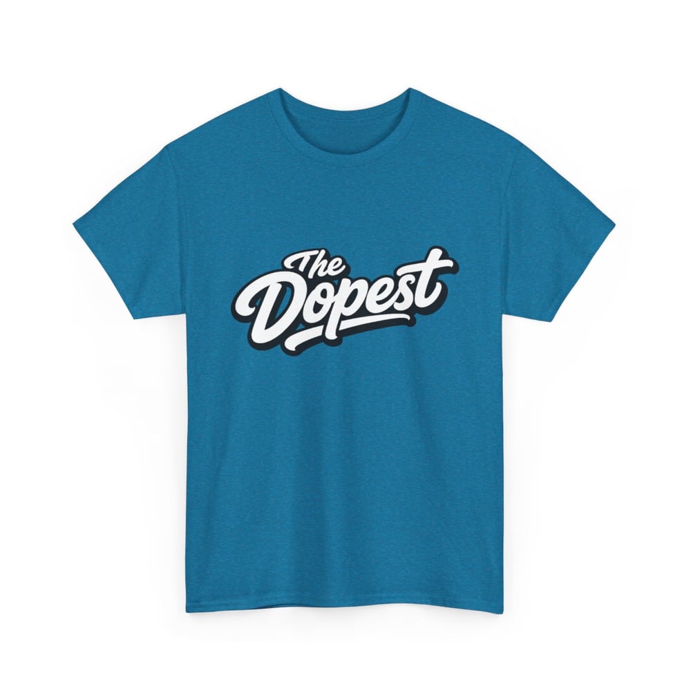 Image of The Dopest Tee — Script Logo Cotton T-Shirt (Envious Stylez Boutique)
