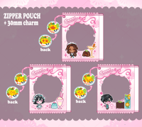 Image 2 of Zipper Pouch + Button ✦  Alien Stage
