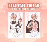 Foil raised cards ✦ Original Art
