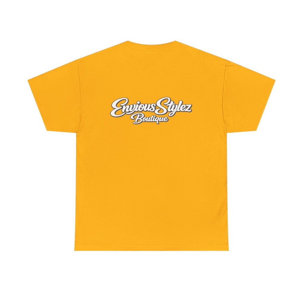 Image of Pretty & Paid Script Tee — 'Envious Stylez Boutique' Logo T-Shirt