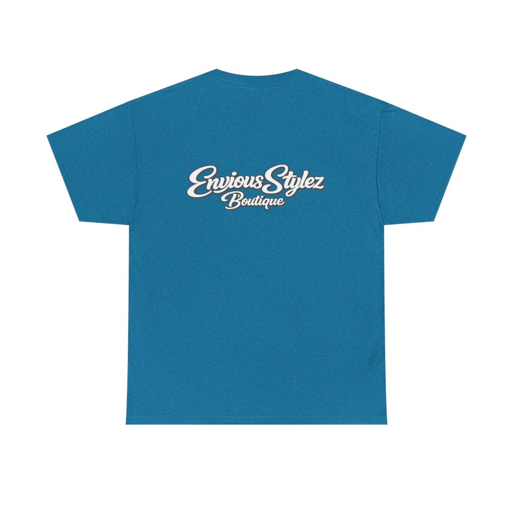 Image of Pretty & Paid Script Tee — 'Envious Stylez Boutique' Logo T-Shirt