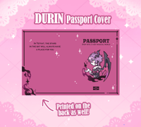 Image 2 of Durin Passport Cover ✦ Genshin Impact