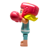 Image 4 of Big Boxing Molly Teal 8” 