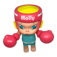 Image 6 of Big Boxing Molly Teal 8” 