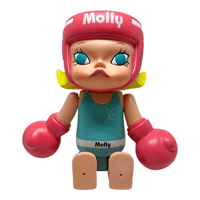 Image 5 of Big Boxing Molly Teal 8” 