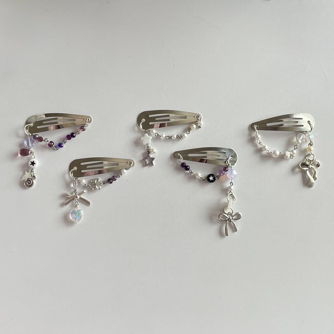 'rumors' hair clips