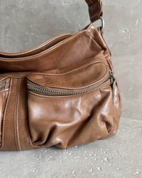 Image 4 of TAN LEATHER SHOULDER BAG