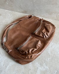 Image 7 of TAN LEATHER SHOULDER BAG