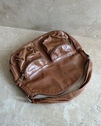 Image 6 of TAN LEATHER SHOULDER BAG