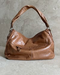 Image 5 of TAN LEATHER SHOULDER BAG