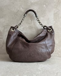 Image 6 of BALLY BROWN CRESCENT BAG