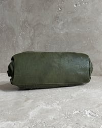 Image 8 of ITALIAN KHAKI STUD LEATHER BAG