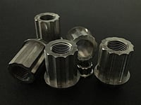 Image 5 of #1212 1/2 inch FORD - CNC Titanium Nuts.