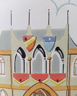 1970s Vintage ICI Wallpaper Rolls - Trumpton Childrens Cartoon MCM Kids - (Set of 3 Rolls) thumbnail 5