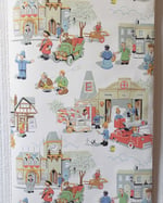 1970s Vintage ICI Wallpaper Rolls - Trumpton Childrens Cartoon MCM Kids - (Set of 3 Rolls) thumbnail 4