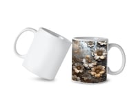 Image 2 of 330 ml Coffee mug with image and text
