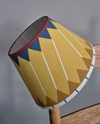 Image 1 of Handpainted Lampshade 16-24.5W x 17H cm