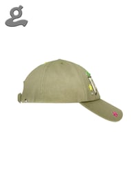 Image 3 of Star-Studded Canvas Baseball Cap