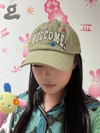 Image 5 of Star-Studded Canvas Baseball Cap