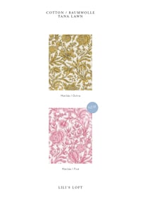 Image 4 of Sleep mask * Lilac garden