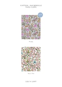 Image 5 of Sleep mask * Lilac garden