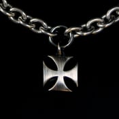 Image of Small iron cross in silver
