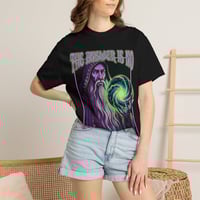 Image 4 of Wizard Graphic T-Shirt — "The Answer Is No" Mystic BlackTee