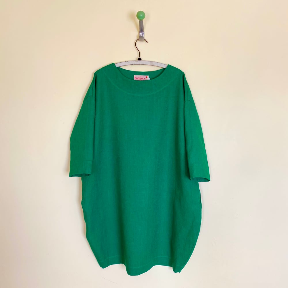 Image of Linen Cocoon Dress