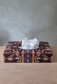 Image 2 of Handpainted tissue box cover 12.5Dx24Lx5.5Hcm