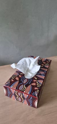Image 4 of Handpainted tissue box cover 12.5Dx24Lx5.5Hcm