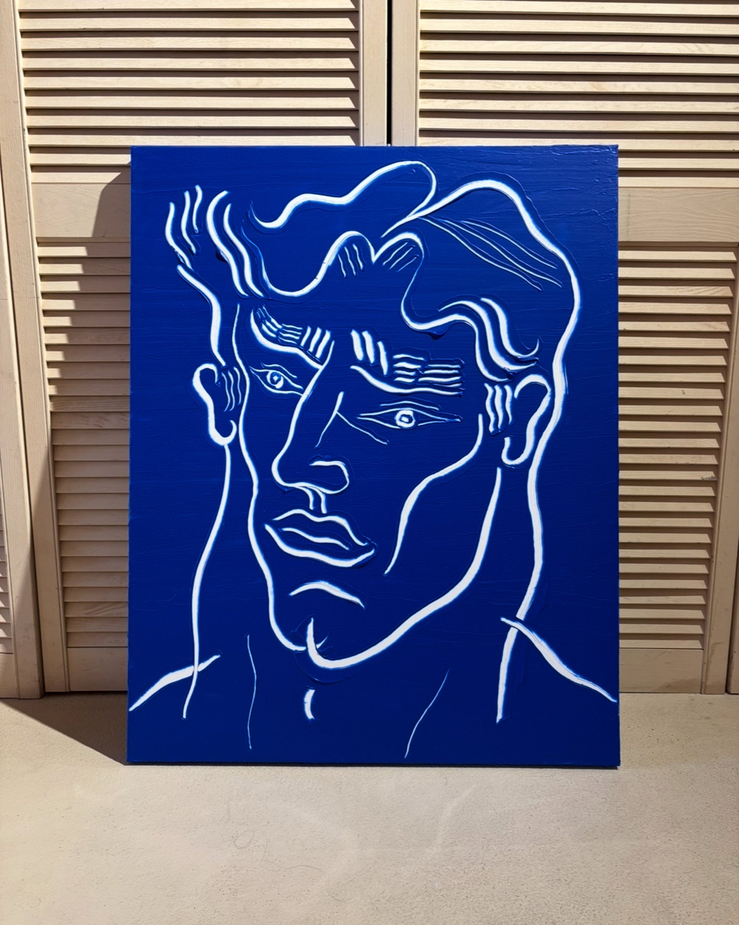 CHICO AZUL original painting - 40% OFF