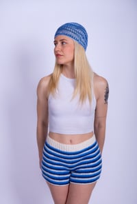 Image 2 of Mesh cap bleu