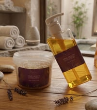 Relax Body Polish and Body Oil Duo
