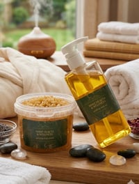 Uplifting Body Polish and Body Oil Duo