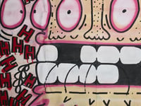 Image 2 of A3 Giclée Art Print — RUBY RAVE RAGE ON — collaboration with Zeb and Marc Craig