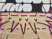 Image 4 of A3 Giclée Art Print — RUBY RAVE RAGE ON — collaboration with Zeb and Marc Craig